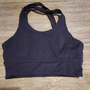 BuffBunny Black Rosa Sports Bra